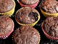 Muffinki czekoladowe z pieczonych buraków