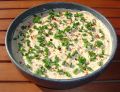 Pasta z tuńczyka z serkiem i suszonymi pomidorami