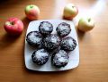 Piernikowo - kakaowe muffinki z jabłkami 