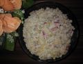 Sałatka z makaronem ryżowym