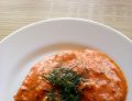 Schab w sosie pomidorowo-śmietanowym z koperkiem