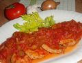 Schab w sosie selerowo-pomidorowym  