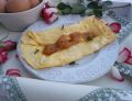 Śniadaniowy omlet z dżemem