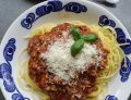 Spaghetti bolognese z mielona łopatką 