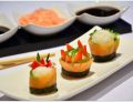 Sushi - salmon rolls 
