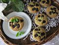 Szpianakowo żurawinowe muffinki