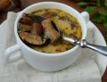 Szybka zupa z świeżych grzybów