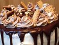 Tort czekoladowo - wiśniowy