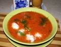 Zupa z pomidorów na maśle i śmietanie 
