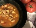 Zupa gulaszowa ze schabem i pomidorami