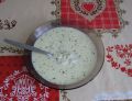 Zupa serowa z ryżem i ziołami prowansalskimi