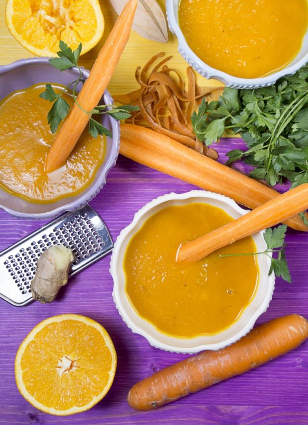 zupa z marchwi i pomarańczy
