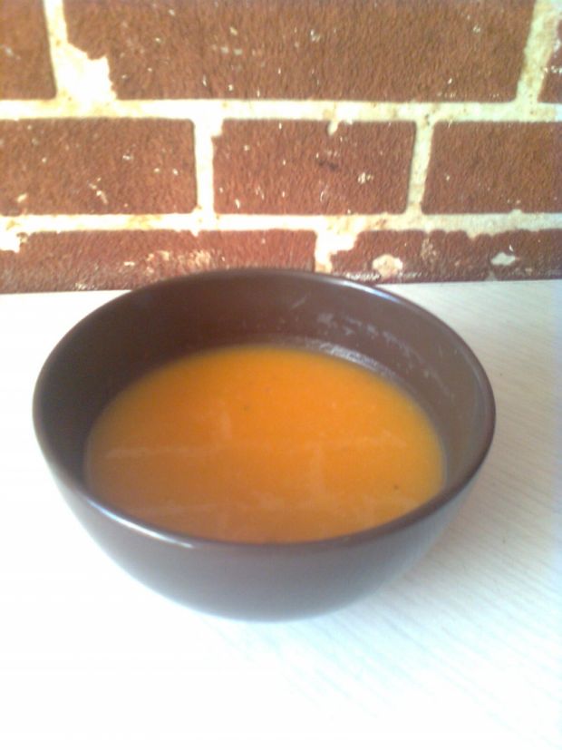 aksamitna zupa z dyni