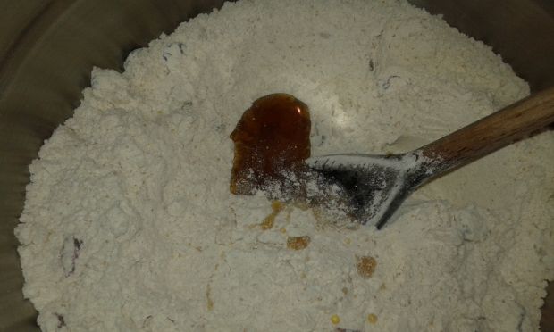 Amarantusowy chlebek na miodzie