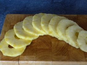 Ananas w tempurze