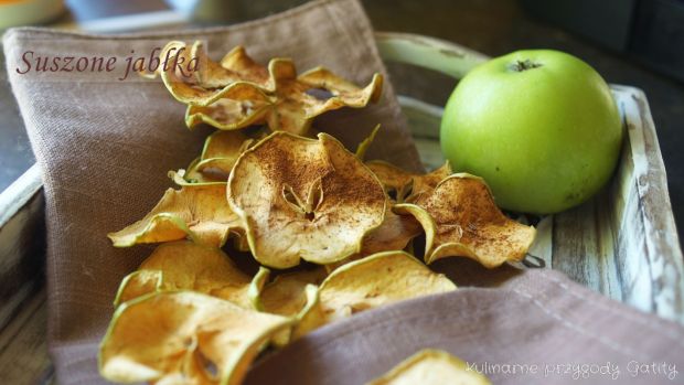 Aromatyczne suszone jabłka