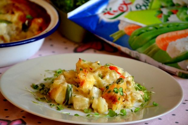 Bacalhau com Natas czyli dorsz w sosie beszamelowy