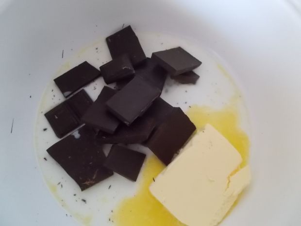 Bakaliowy blok z czekoladą