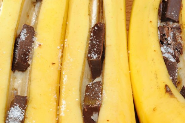 Banany z grilla