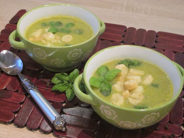 Brokułowa zupa- krem