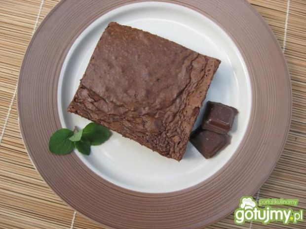 Brownie, amerykański czekoladowy deser