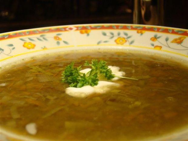 Bułgarska zupa z soczewicy