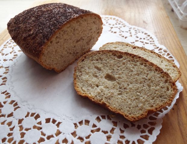 Chleb pszenno-owsiany z ziołami