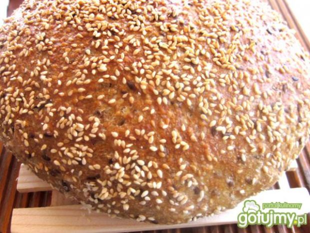 Chleb pszenno- razowy bez wyrabiania
