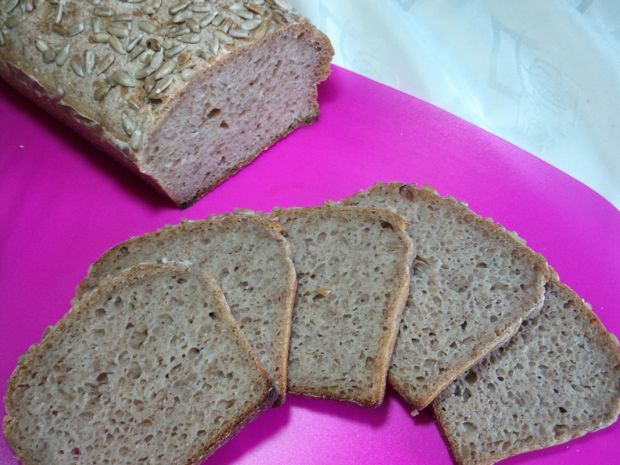 Chleb pszenny na zakwasie z kaszą gryczaną