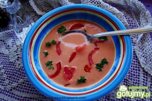 Chłodnik z pomidorów 