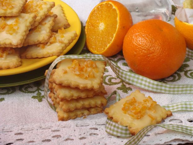 Ciasteczka pomarańczowe 