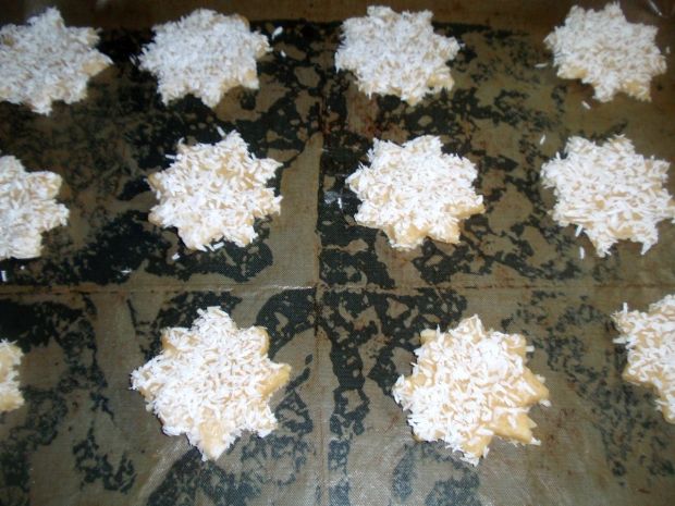 Ciasteczka potrójnie kokosowe