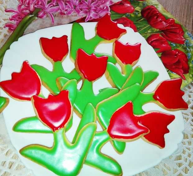 Ciasteczka tulipany 