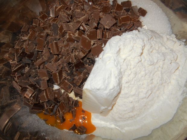 Ciasteczka z czekoladą i otrębami