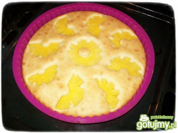 Ciasto ananasowe 2