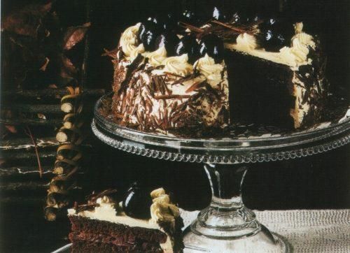 ciasto czarny las