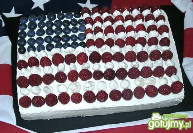 Ciasto Flaga USA
