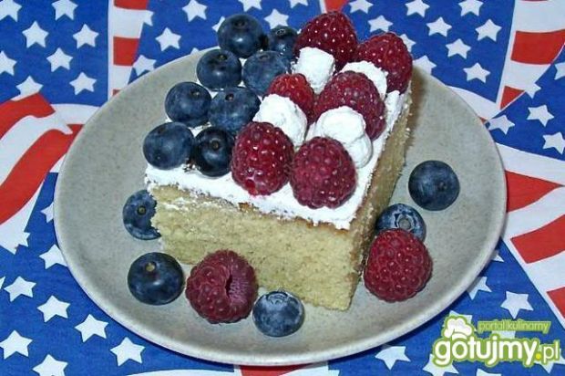Ciasto Flaga USA