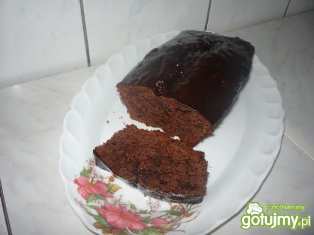 Ciasto kakaowe z polewą czekoladową