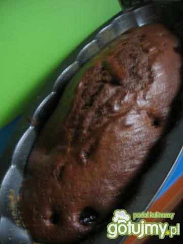 Ciasto kakaowo- jogurtowe z wiśniami 