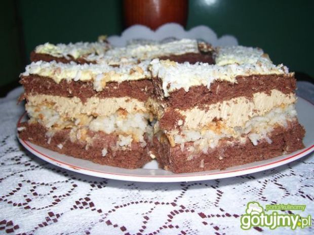 Ciasto kawowo - kokosowe
