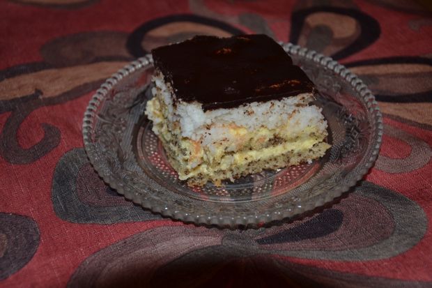 Ciasto kokosowo - czekoladowe