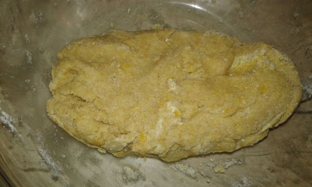 Ciasto kruche orkiszowo - owocowe
