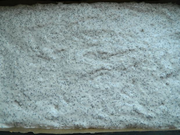 Ciasto makowo-kokosowe z delicjami