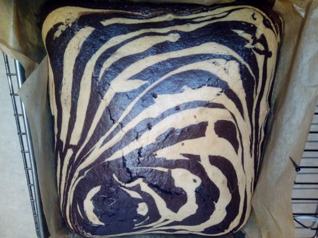 Ciasto marmurkowe/zebra