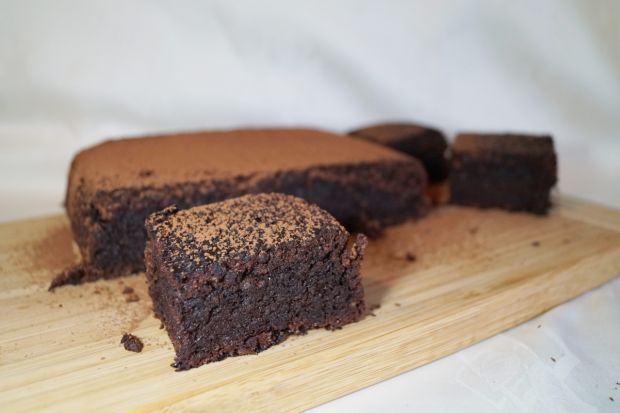 Ciasto orzechowo-czekoladowe bez mąki