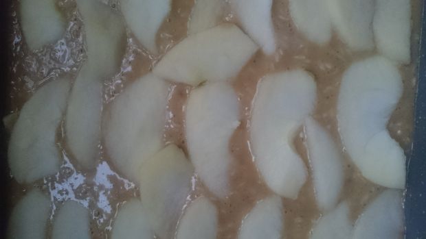 Ciasto owsiano-kokosowe z jabłkami