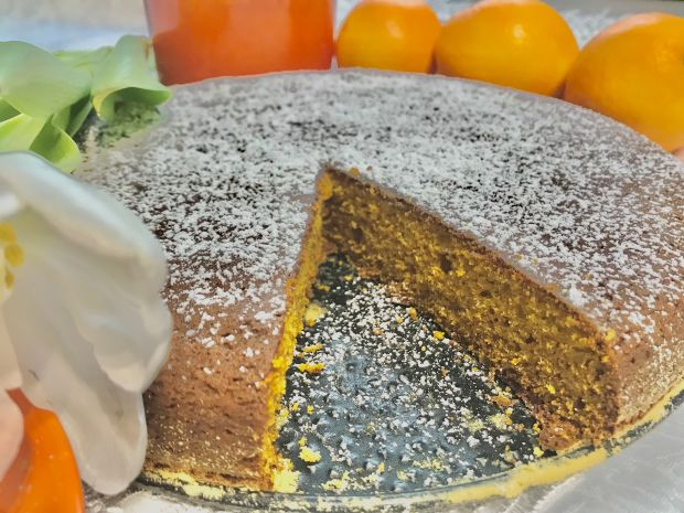 Ciasto pomarańczowo-dyniowe