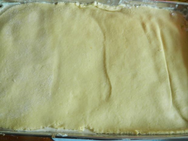 Ciasto serowo-makowo-orzechowe