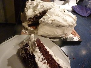 Ciasto Śmietankowo - czekoladowe